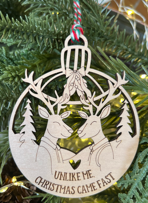 Funny Naughty Christmas Ornaments