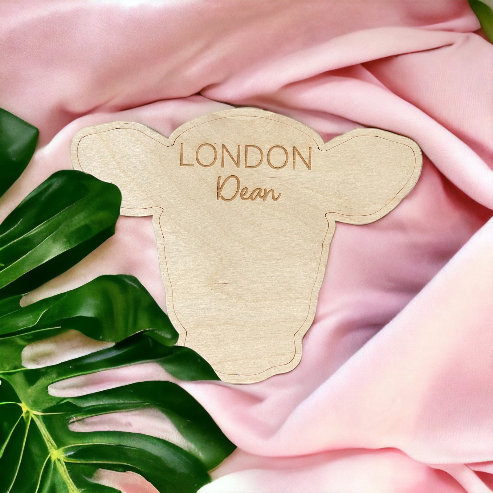 Copy of Cow Head Baby Footprint