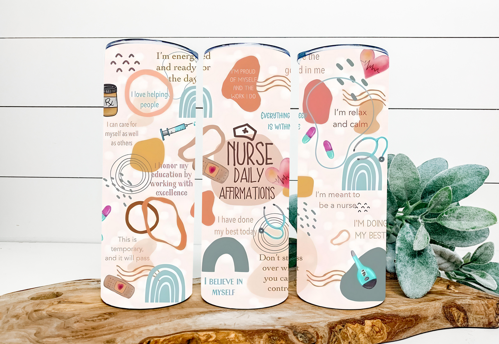 Nurse Daily Affirmation 20 oz Tumbler