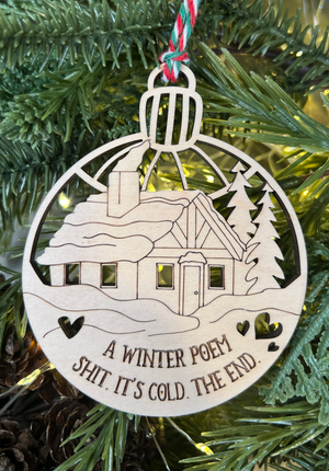 Funny Naughty Christmas Ornaments