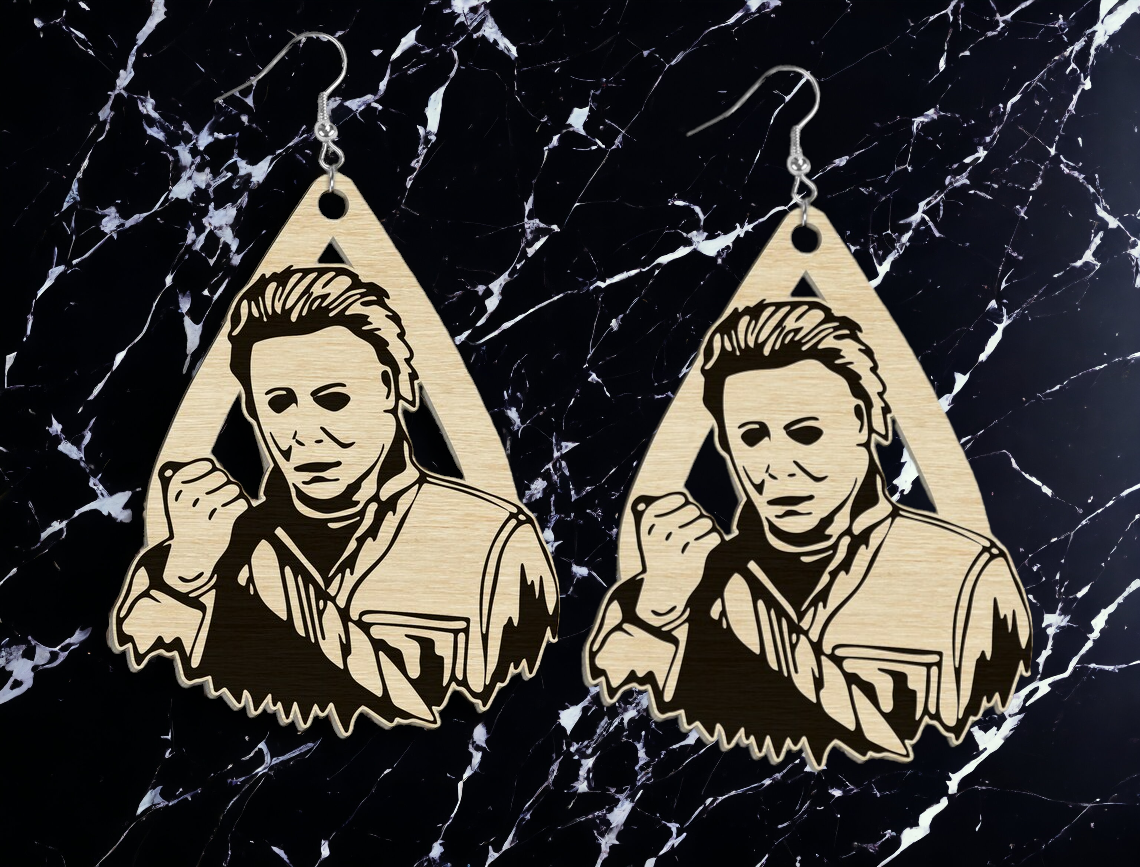 Horror Teardrop Earrings