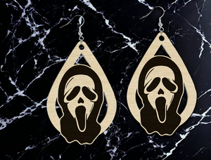 Horror Teardrop Earrings