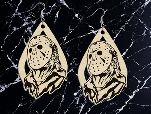 Horror Teardrop Earrings