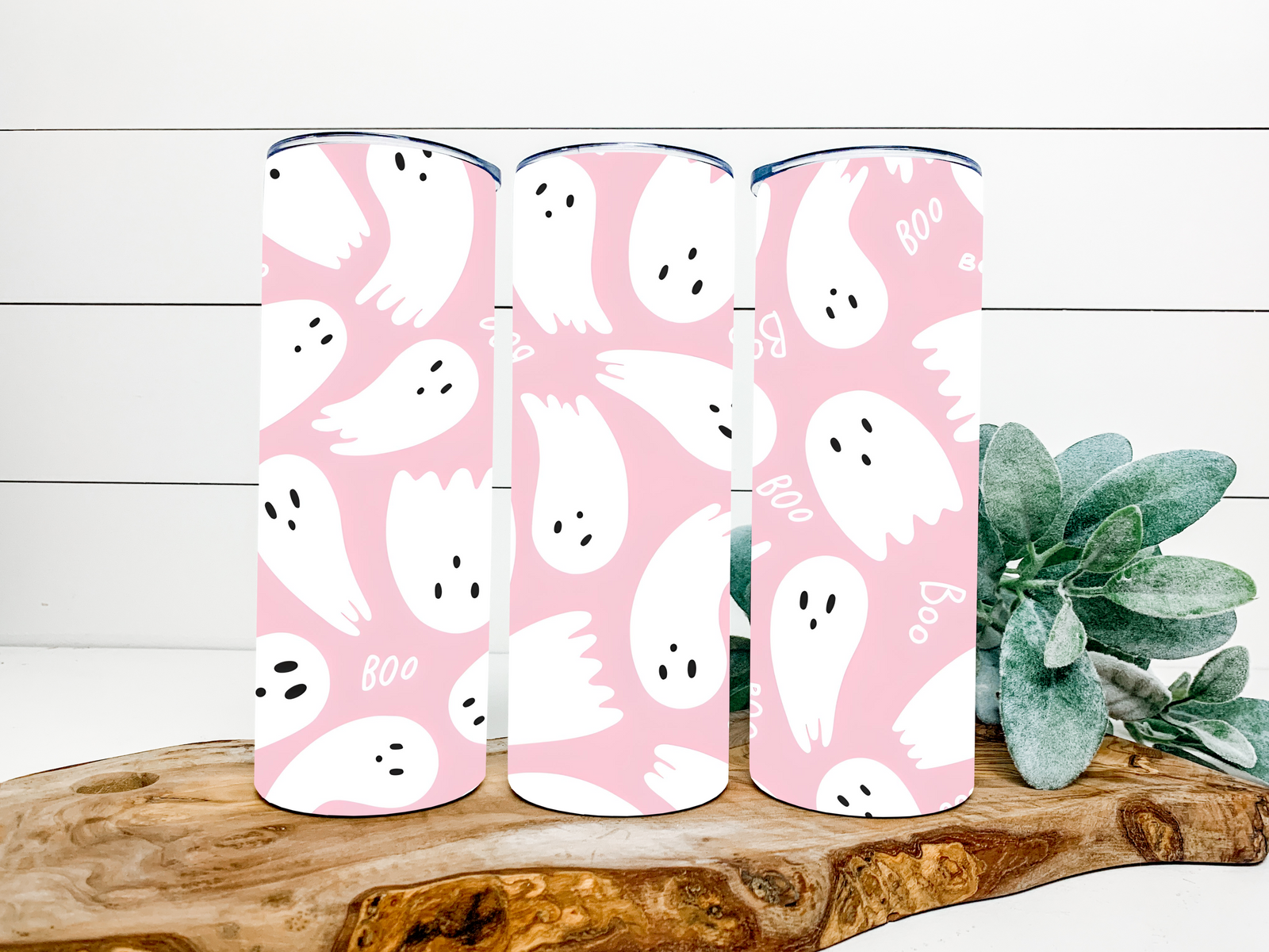 Soft Pink Boo Ghost 20 oz Tumbler