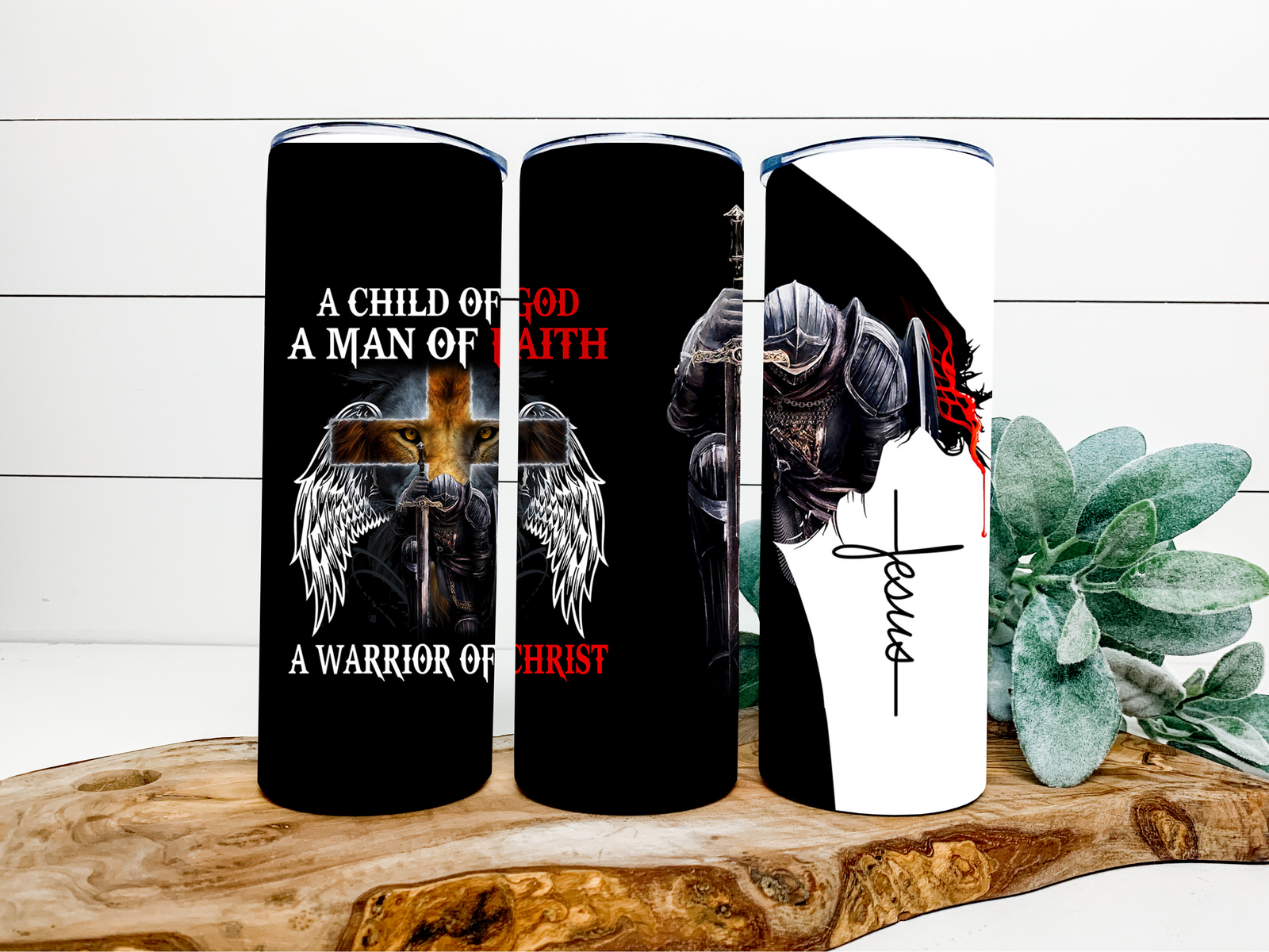 Warrior of Christ 20 oz Tumbler